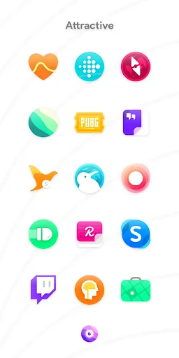 Captures d'écran de Nebula Icon Pack