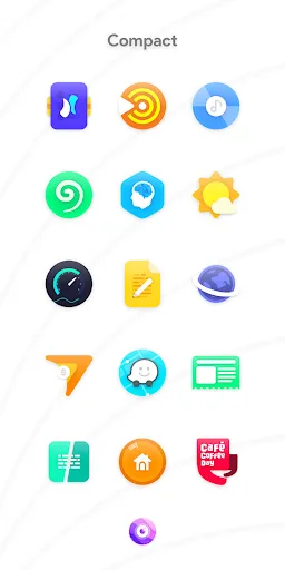 Captures d'écran de Nebula Icon Pack