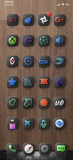Tangkapan layar Shiiny Icon Pack