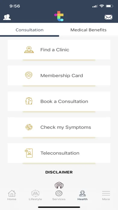 Tangkapan layar ThriveWell