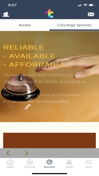 Tangkapan layar ThriveWell