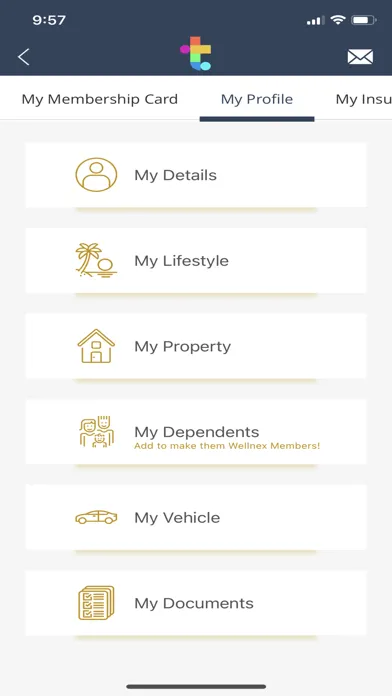 Tangkapan layar ThriveWell