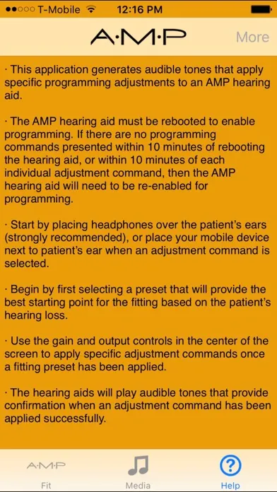 AMP Fit স্ক্রিনশট