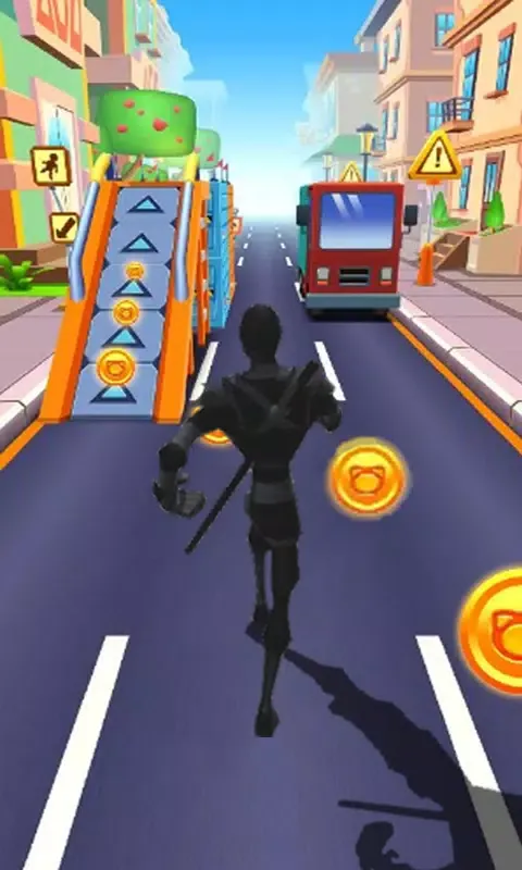 Ninja Endless Subway Adventure 스크린샷