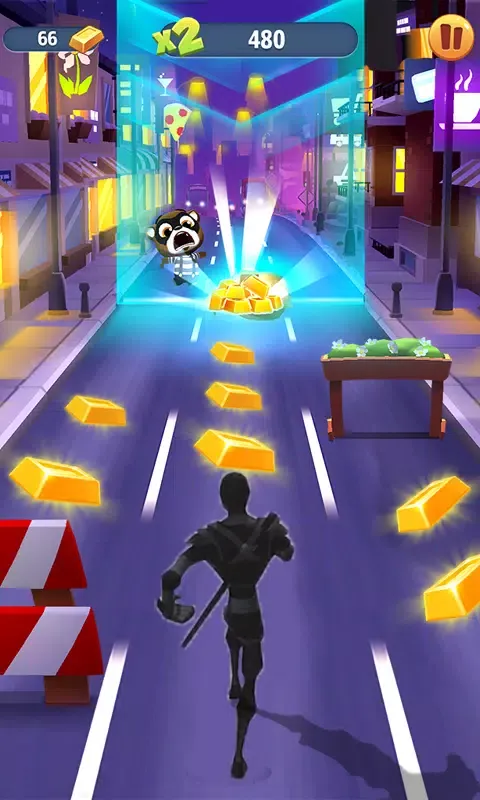 Ninja Endless Subway Adventure 스크린샷