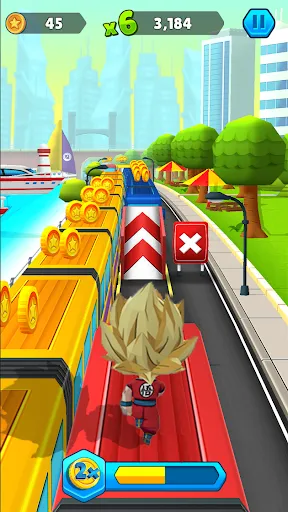 Capturas de pantalla de Dragon Hero Ball Z Endless Run