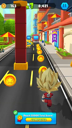 Capturas de pantalla de Dragon Hero Ball Z Endless Run