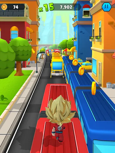 Capturas de pantalla de Dragon Hero Ball Z Endless Run
