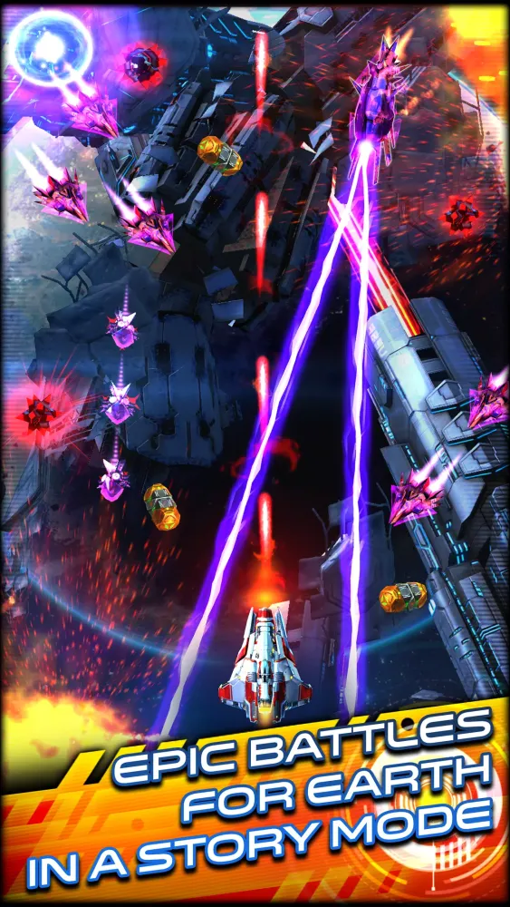 Space Galaxy Warrior Shooter應用截圖