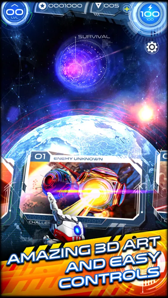 Space Galaxy Warrior Shooter應用截圖