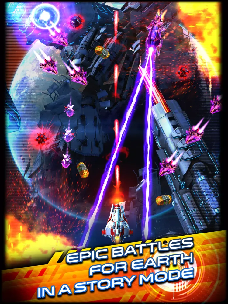 Space Galaxy Warrior Shooter應用截圖