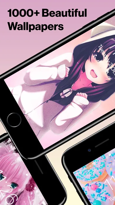 Cute Girly Wallpapers & Themes スクリーンショット