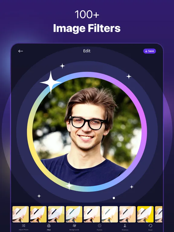 Profile AI: PFP Maker Borders iPad  Screenshots