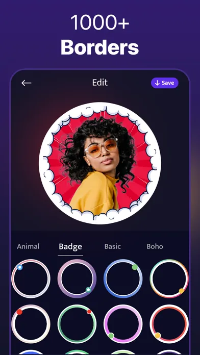 Profile AI: PFP Maker Borders Screenshots