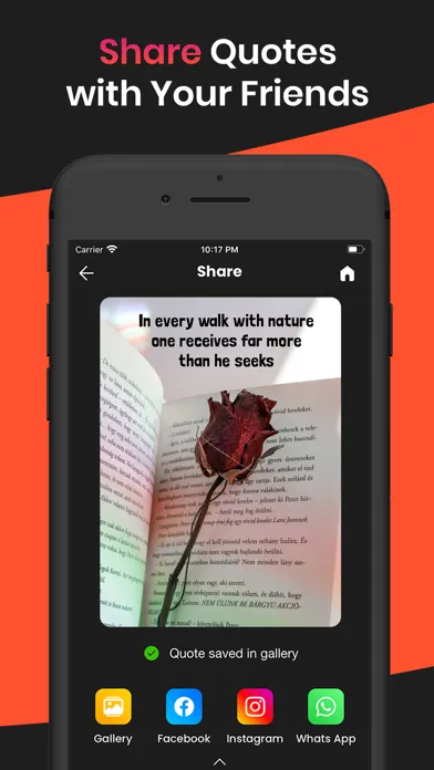 Zrzuty ekranu Quote Maker Add Text To Photos