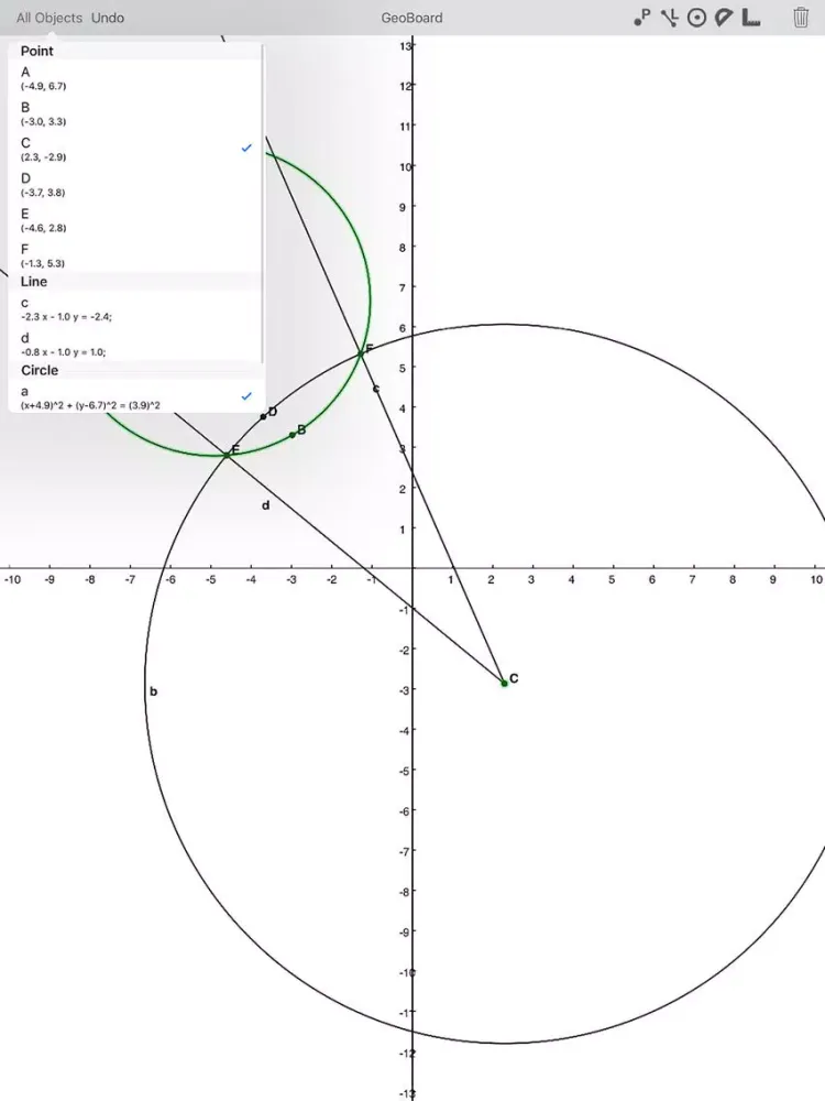 iGeoBoard iPad 應用截圖