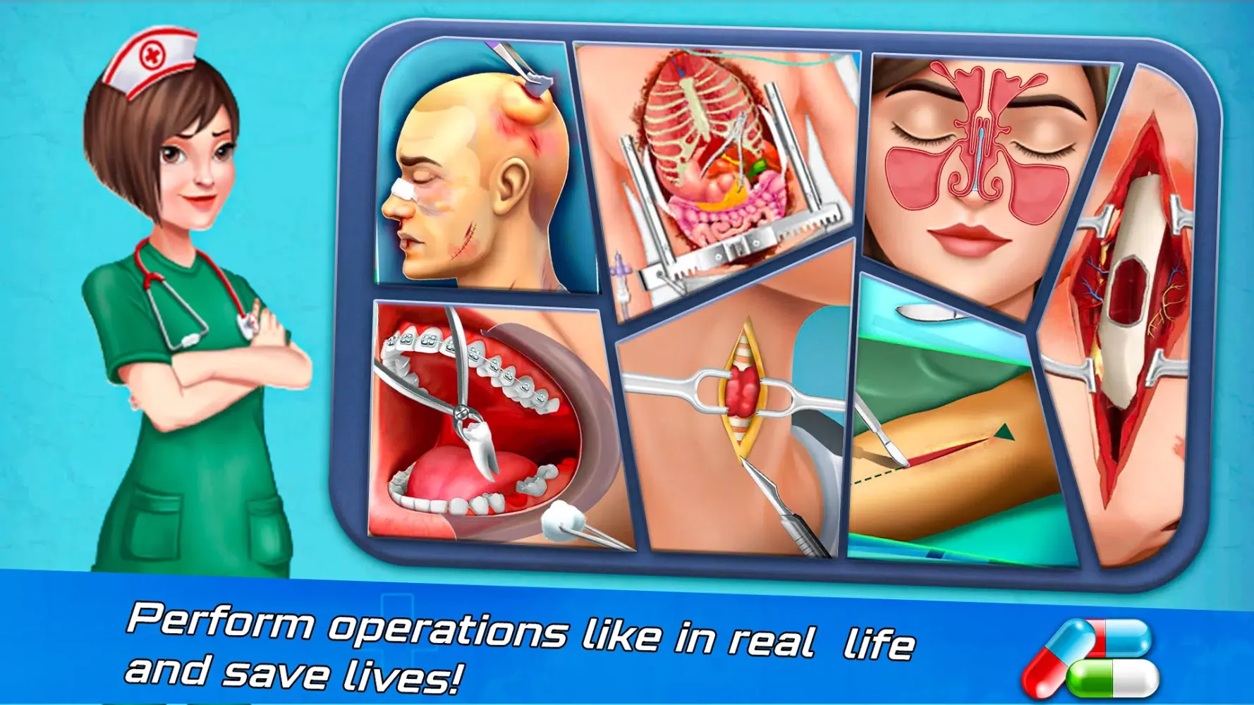 Скриншоты Hospital Surgery Games 3d