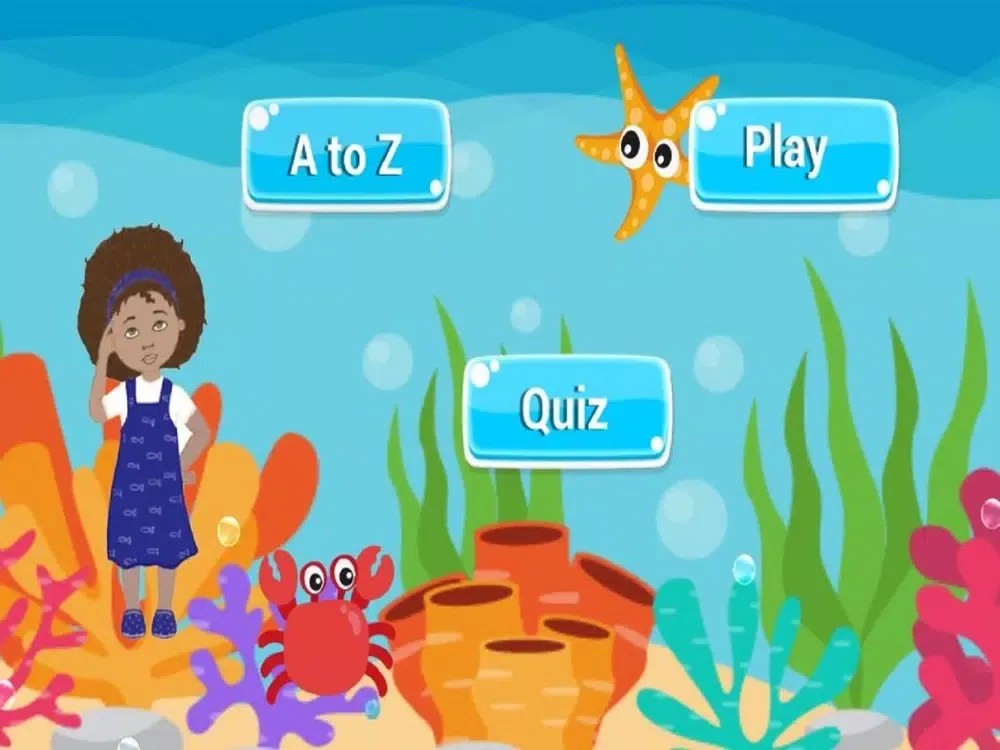 تصاویر A to Z Aquatic Animals iPad 