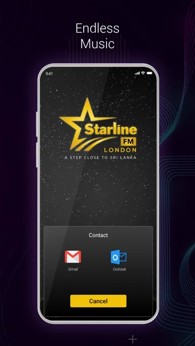 Tangkapan skrin StarLine FM