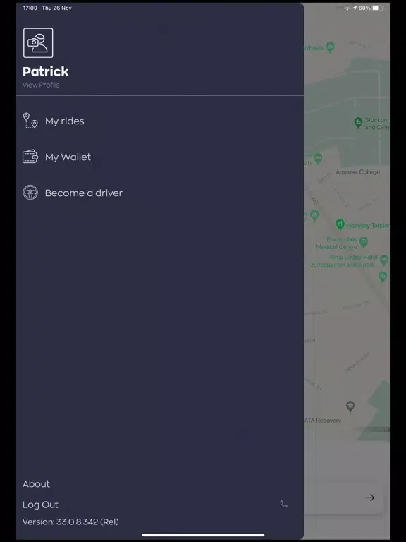 Starline Taxis Warminster iPad  Screenshots