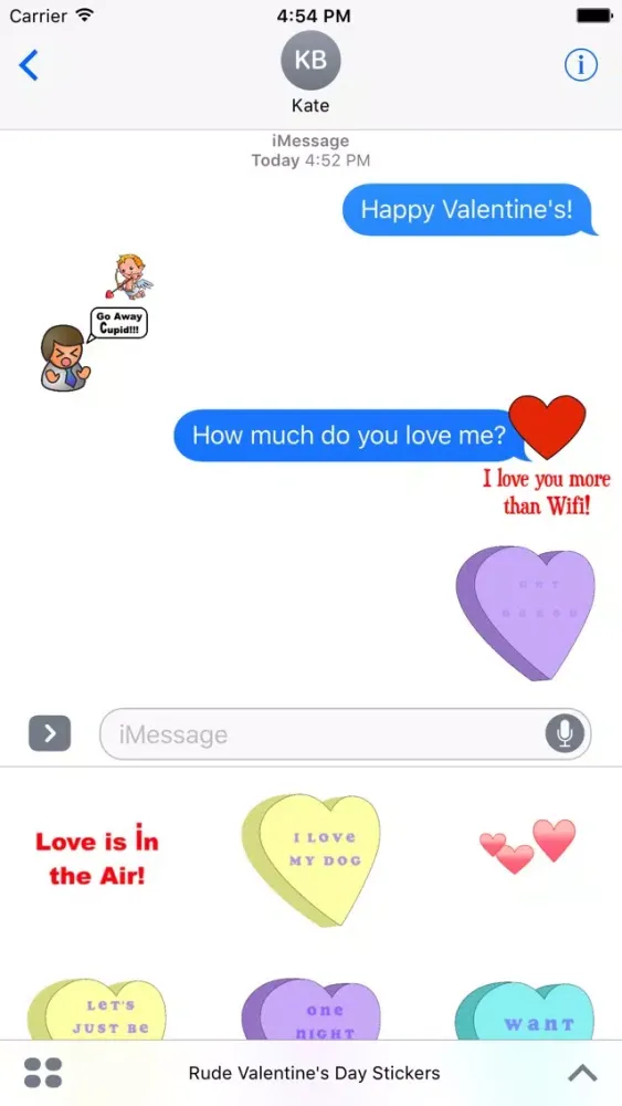 صور Rude Valentine's Day Stickers