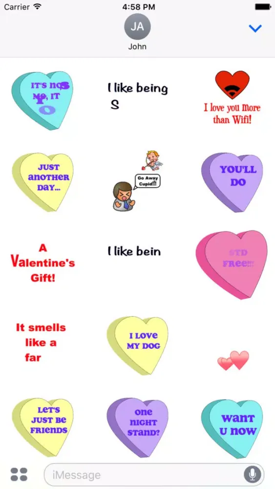 صور Rude Valentine's Day Stickers