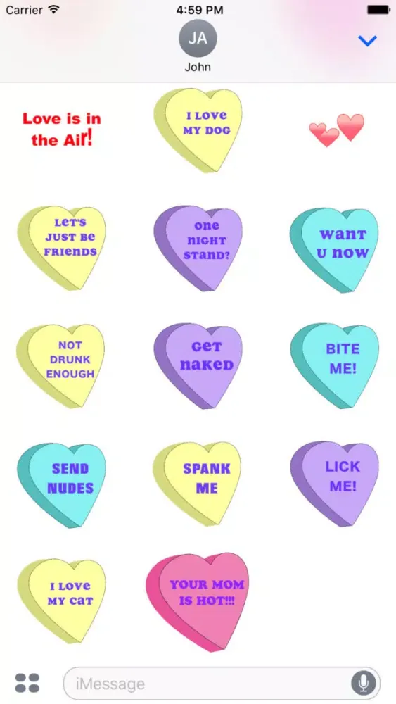 صور Rude Valentine's Day Stickers