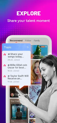 Скриншоты StarMaker: Sing Karaoke Songs