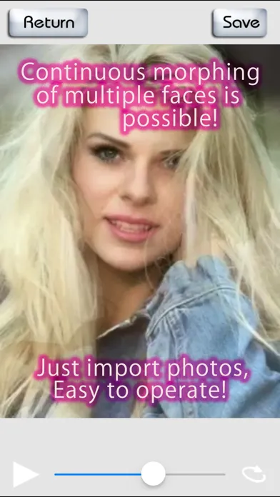 FaceMorph - face morphing スクリーンショット