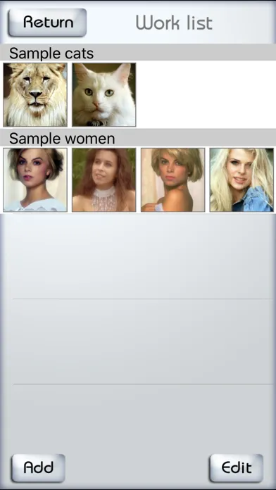 FaceMorph - face morphing スクリーンショット