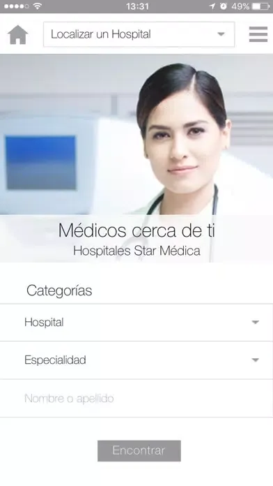 Zrzuty ekranu Hosp. Star Médica