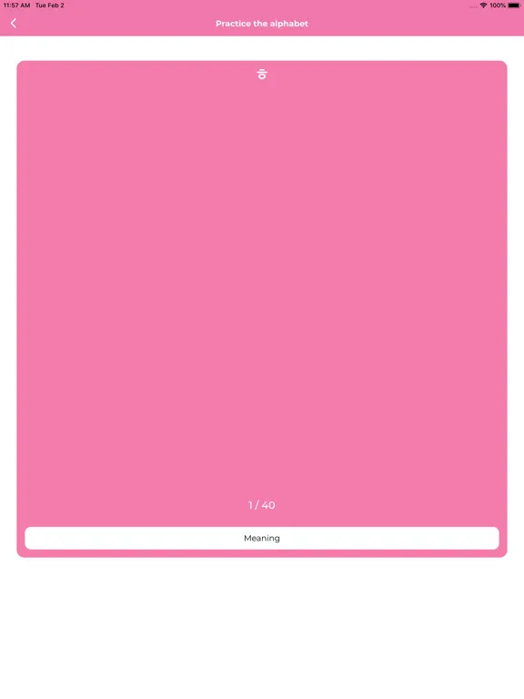 Korean Widget - Learn Korean iPad  سکرین شاٹس