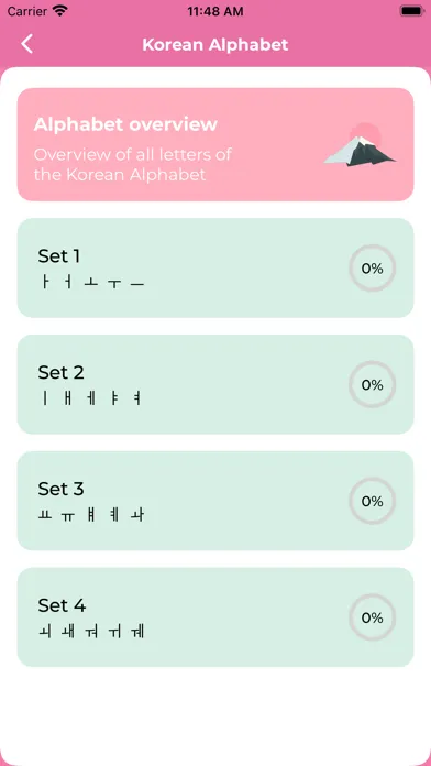 Korean Widget - Learn Korean سکرین شاٹس