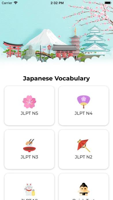 Capturas de tela do Learn Japanese - Basic Words