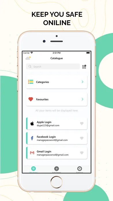 Tangkapan skrin Password Manager - Wallet Pro