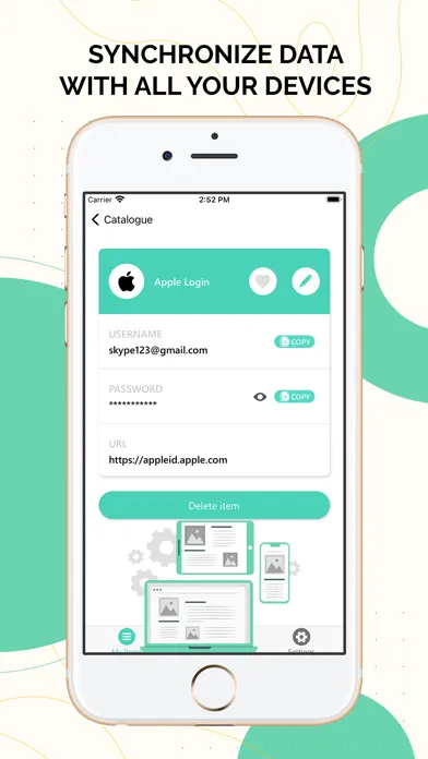 Tangkapan skrin Password Manager - Wallet Pro