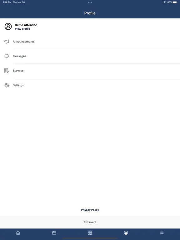 Starnet Flooring Events iPad  Screenshots