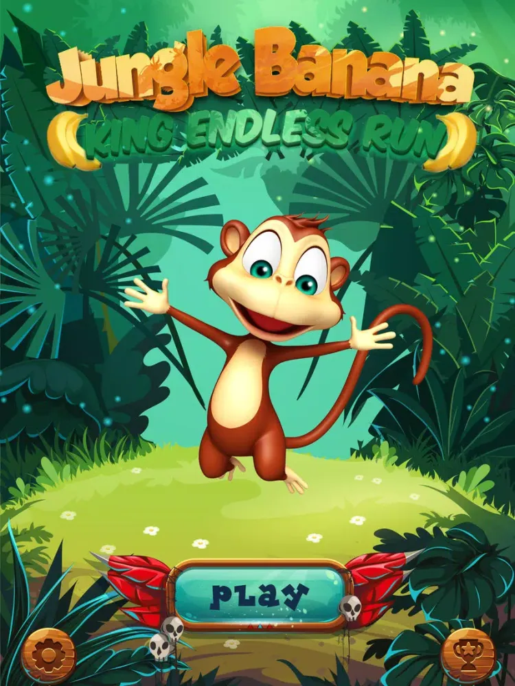 Capturas de pantalla de Jungle Banana King Endless Run iPad 