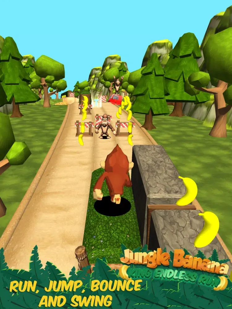 Capturas de pantalla de Jungle Banana King Endless Run iPad 