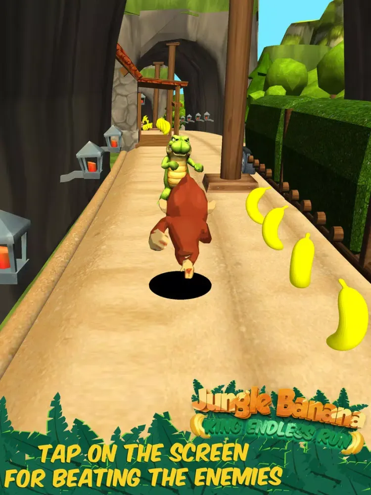 Capturas de pantalla de Jungle Banana King Endless Run iPad 
