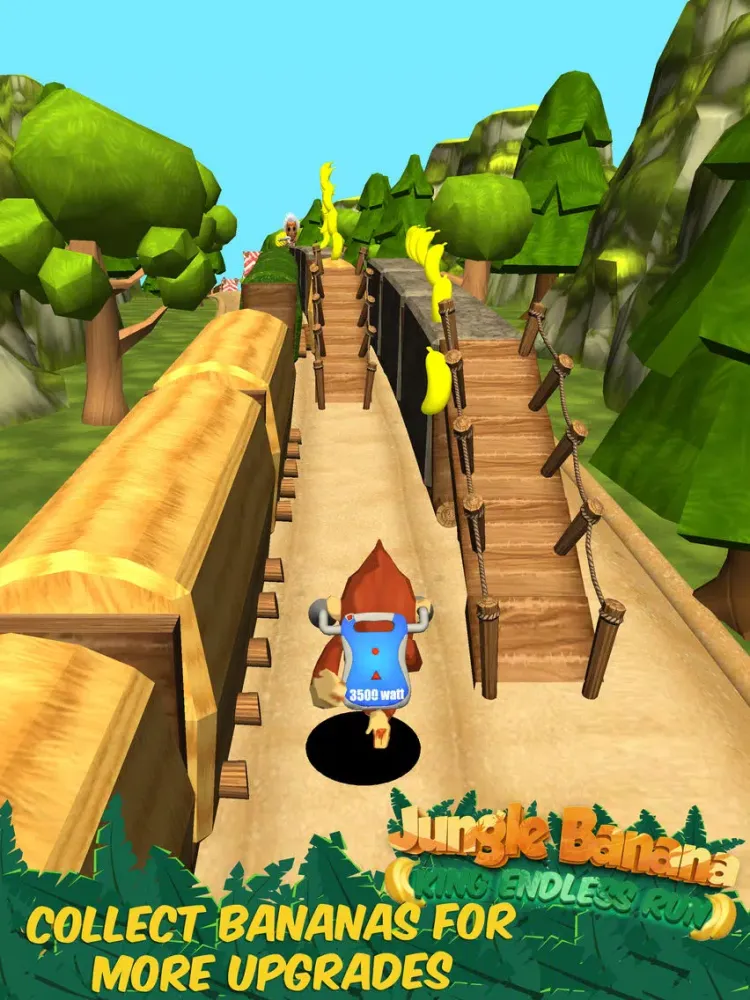 Capturas de pantalla de Jungle Banana King Endless Run iPad 