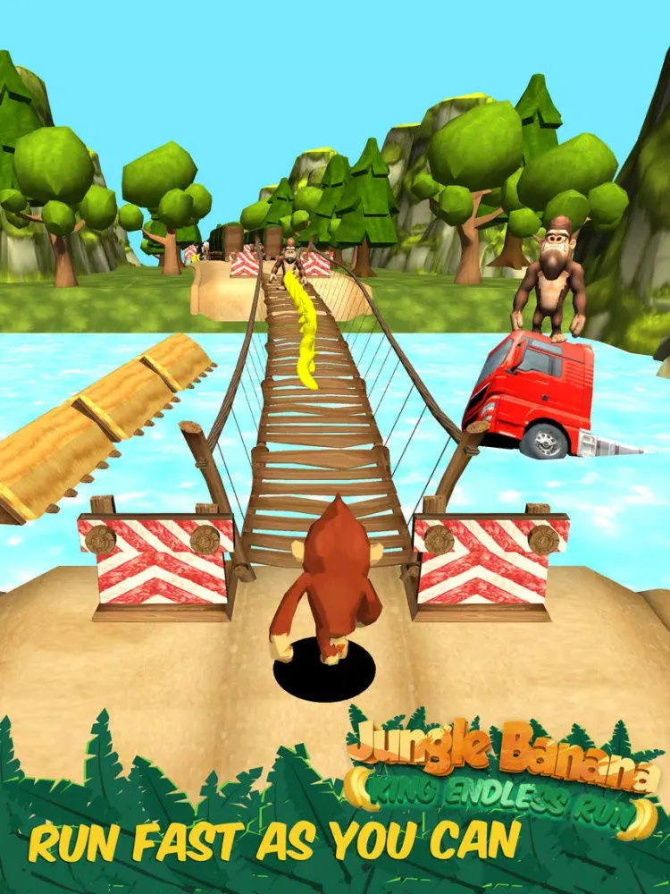 Capturas de pantalla de Jungle Banana King Endless Run iPad 