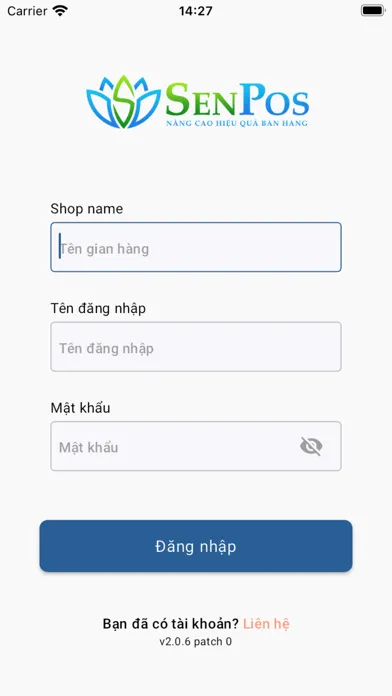 Tangkapan layar SenPos