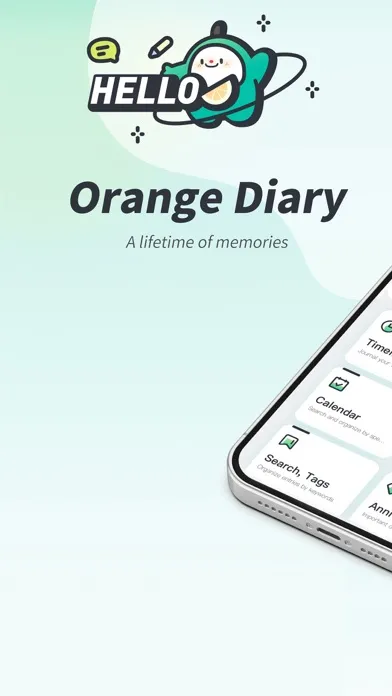 Orange Diary-Gratitude Journal 스크린샷