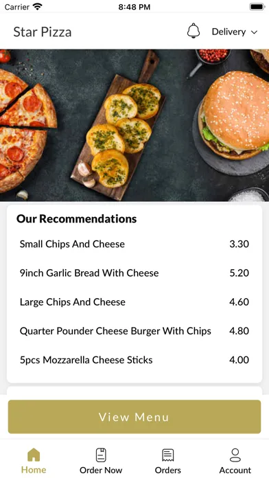 Star Pizza Chesterfield. Ekran Görüntüleri