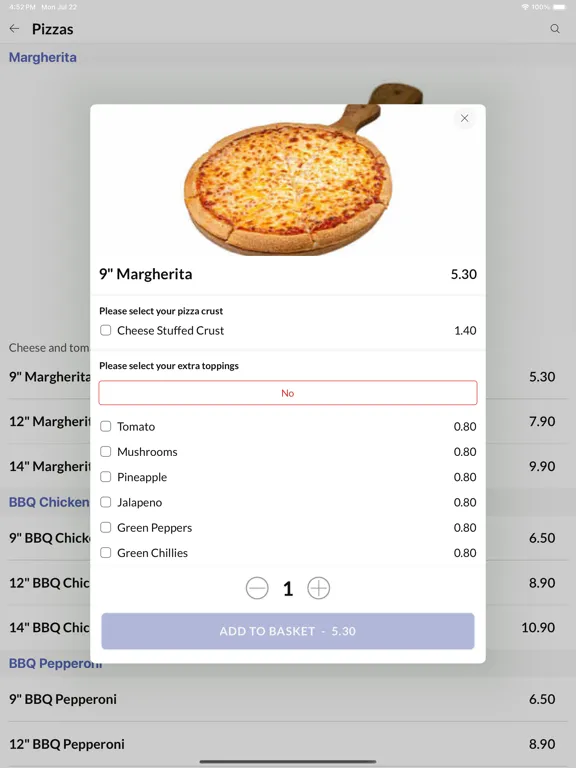 Star Kebab House. iPad 应用截图