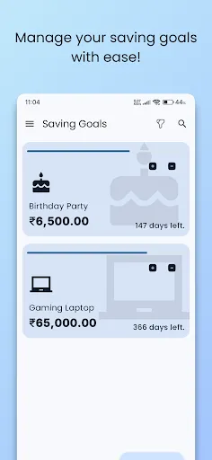GreenStash: Track Your Savings Screenshots