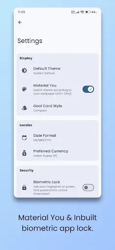 GreenStash: Track Your Savings Screenshots