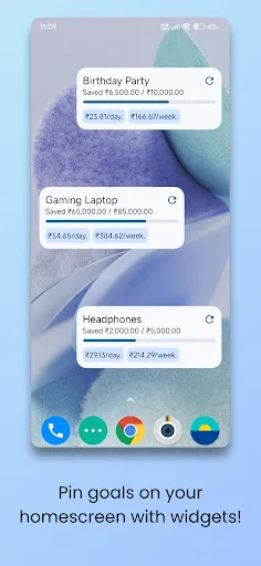 GreenStash: Track Your Savings Screenshots