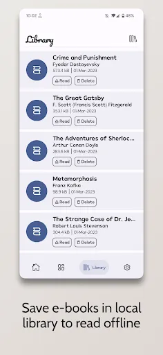 Myne: Download & Read eBooks Screenshots